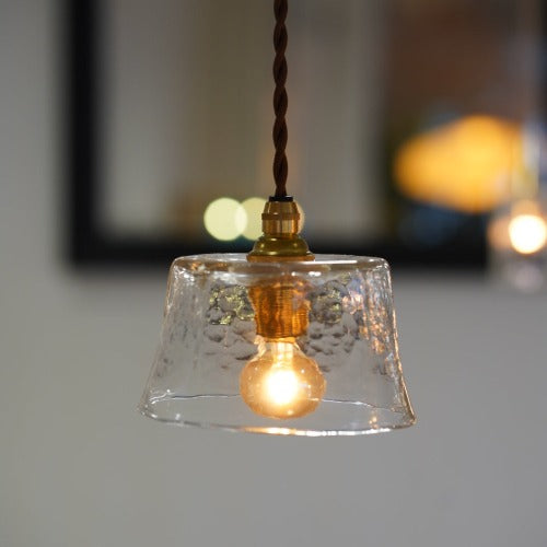 八角傘(クリア) 安土草多 ガラスペンダントライト