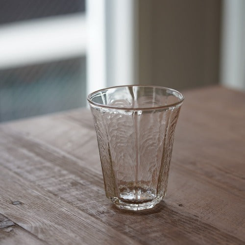 八角グラス 大 高台付 350ml(満杯時)安土草多