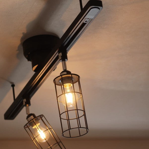 LIGHTING DUCT RAIL with LED / ライティング ダクトレール LED付 (ウッド)