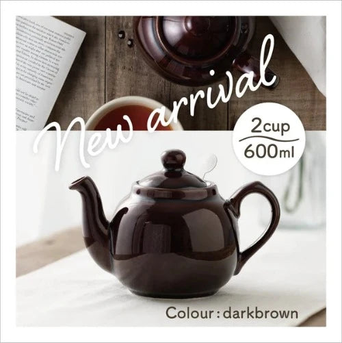 ロンドンポタリー (London Pottery)  ファームハウス ティーポット 2cup