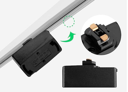 ライティングダクトレール用プラグ