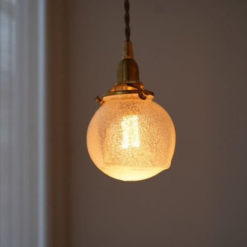 角球(泡) 安土草多氏 ガラスペンダントライト