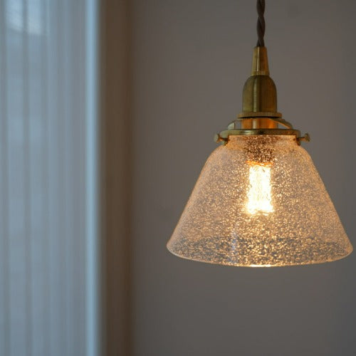 安土草多 傘(泡)ガラスペンダントライト