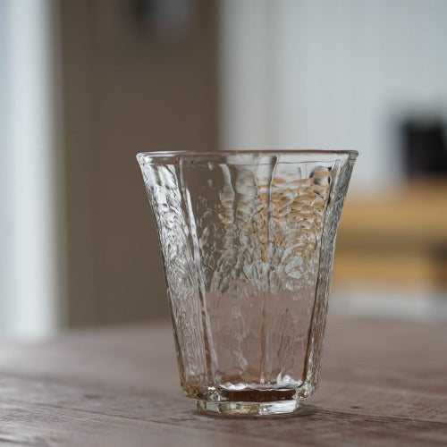八角グラス 大 高台付 350ml(満杯時)安土草多