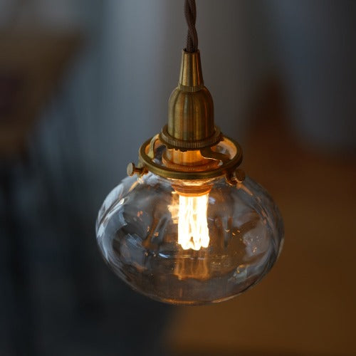 平球(クリア) 安土草多 ガラスペンダントライト