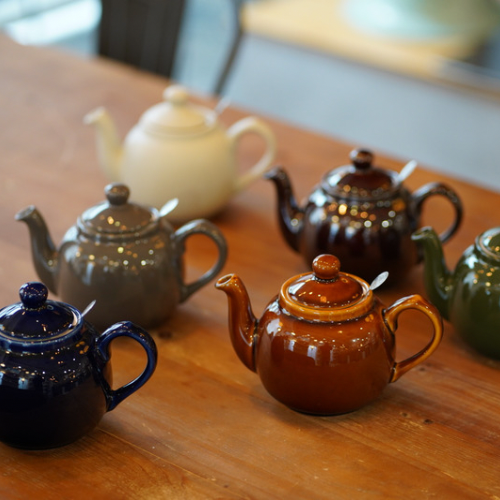 ロンドンポタリー (London Pottery)  ファームハウス ティーポット 2cup