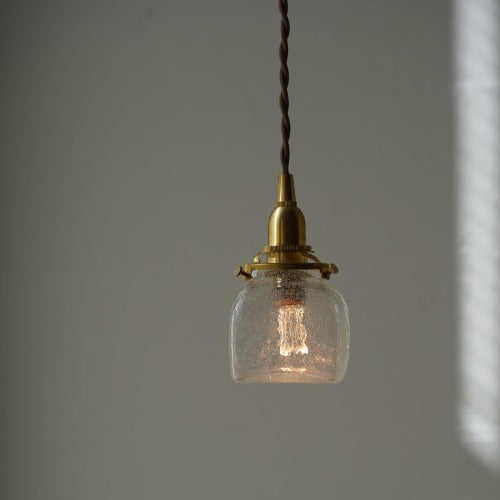 角瓶泡 安土草多 ガラスペンダントライト