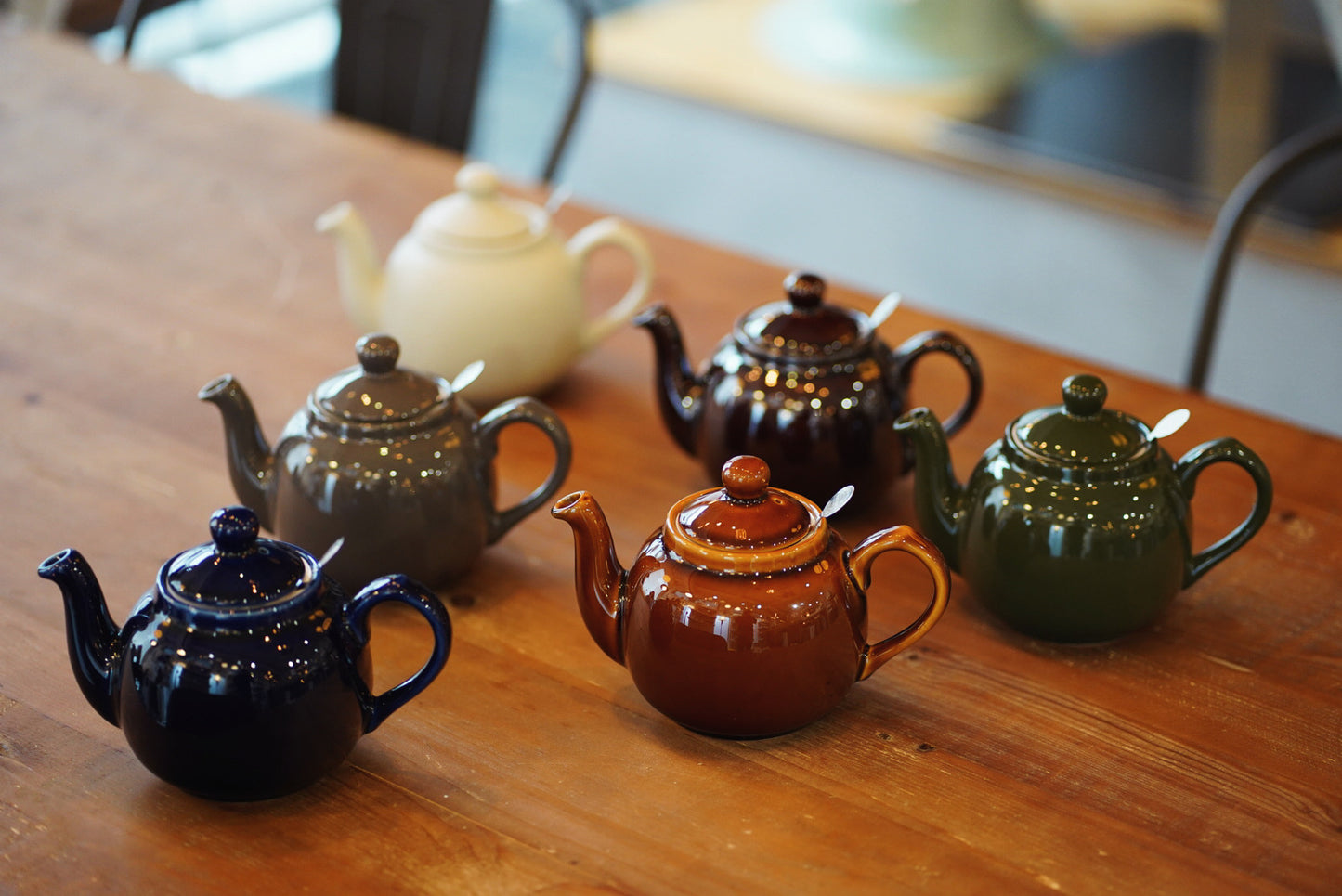 ロンドンポタリー (London Pottery)  ファームハウス ティーポット 2cup