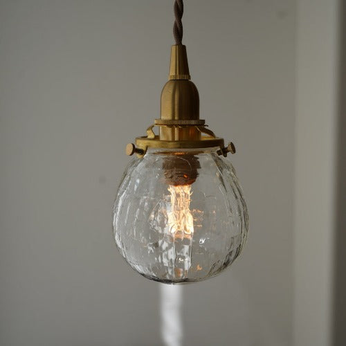 球(クラック) 安土草多 ガラスペンダントライト