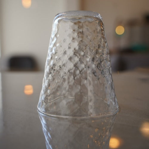 さざ波硝子店×KIKKAKEKKO オリジナルペンダントライト ダイヤガラスシェード