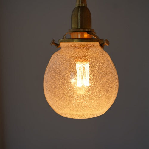 球(泡) 安土草多 ガラスペンダントライト