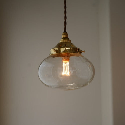 平球大(クリア) 安土草多 ガラスペンダントライト