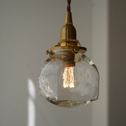 角球(クリア) 安土草多氏 ガラスペンダントライト