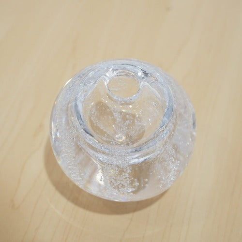 さざ波硝子店 花瓶 水の球体 (大)
