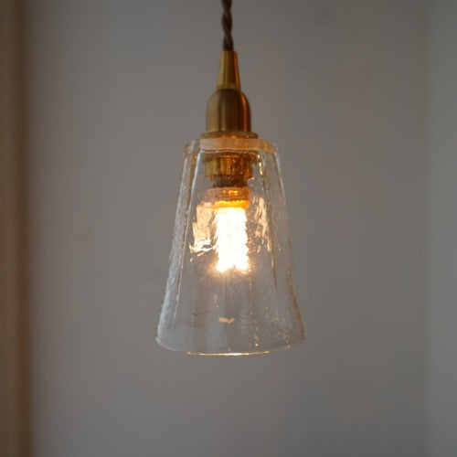 安土草多 八角ロング(クリア) ペンダントライト