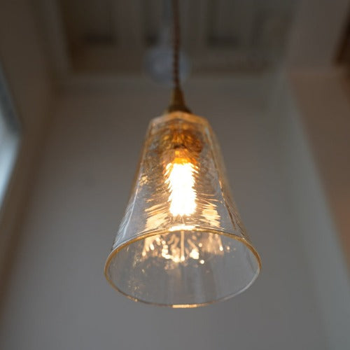 安土草多 八角ロング(クリア) ペンダントライト