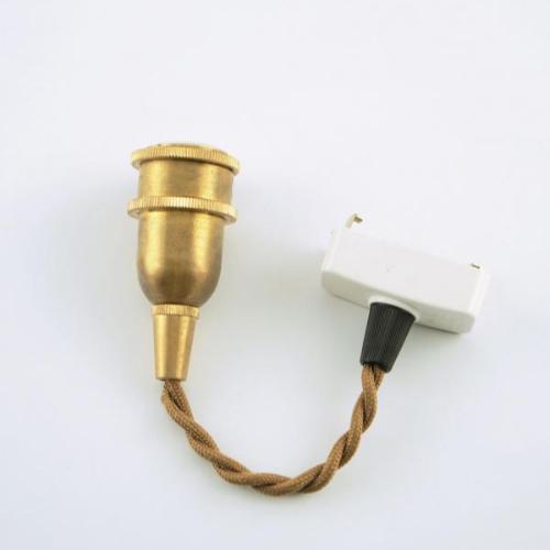 ペンダント灯具 E17用 BR 15cm 挟みこみ用