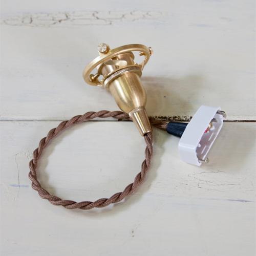 ペンダント灯具 E17用 BR 30cm