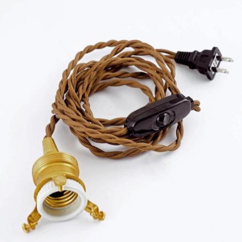 中間スイッチ付ソケットコードE26プラグタイプ