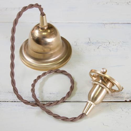 ペンダント灯具E17用 BR 60cm(シーリングカバー付)