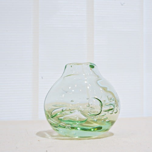 ミニ一輪挿し 琵琶湖彩 glass imeca 神永朱美