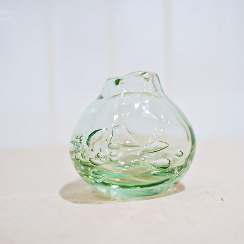 ミニ一輪挿し 琵琶湖彩 glass imeca 神永朱美