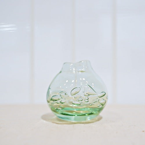 ミニ一輪挿し 琵琶湖彩 glass imeca 神永朱美
