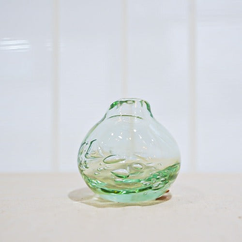 ミニ一輪挿し 琵琶湖彩 glass imeca 神永朱美