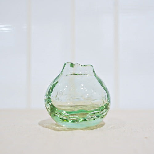 ミニ一輪挿し 琵琶湖彩 glass imeca 神永朱美
