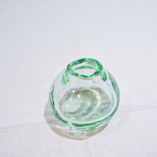 ミニ一輪挿し 琵琶湖彩 glass imeca 神永朱美