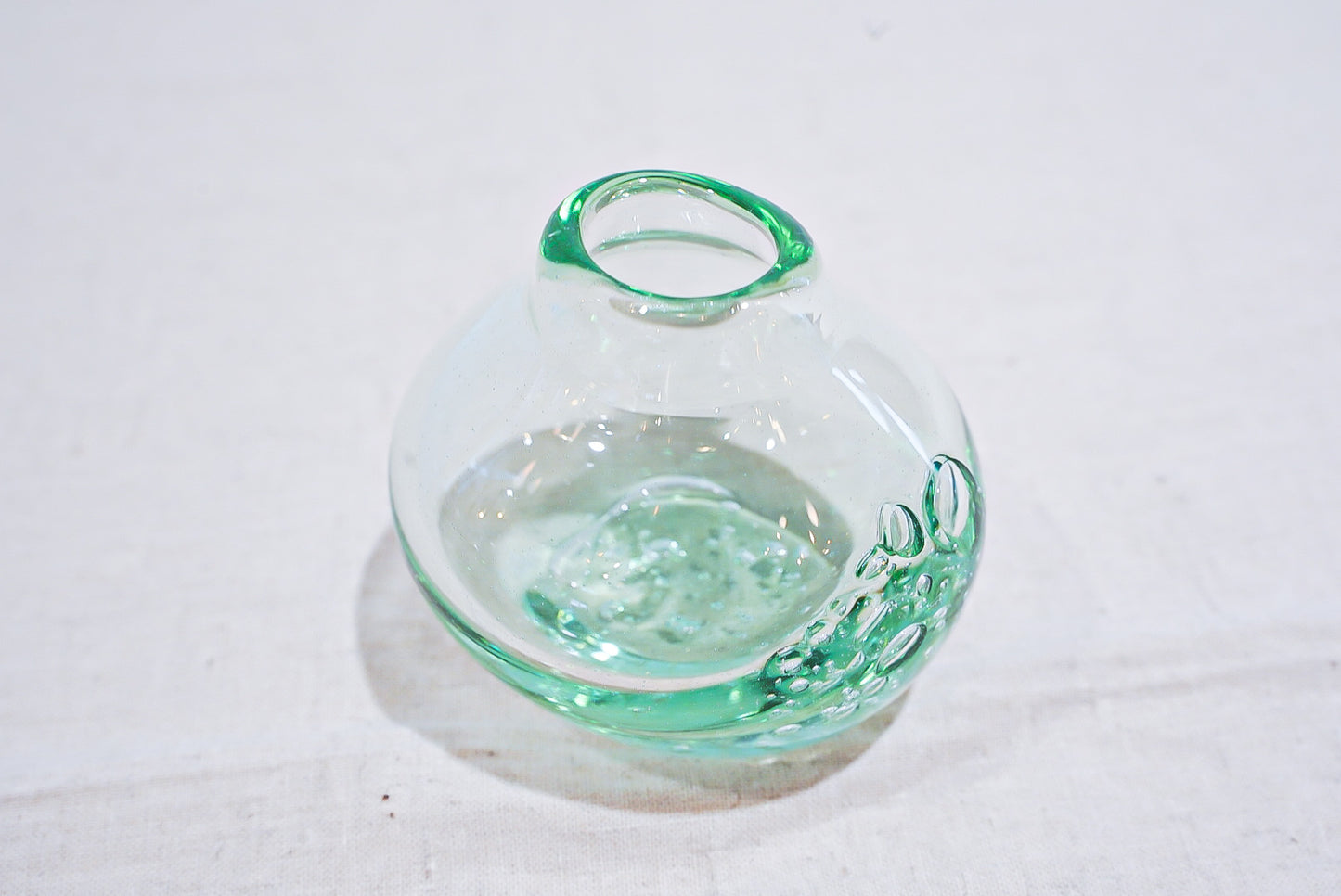 ミニ一輪挿し 琵琶湖彩 glass imeca 神永朱美