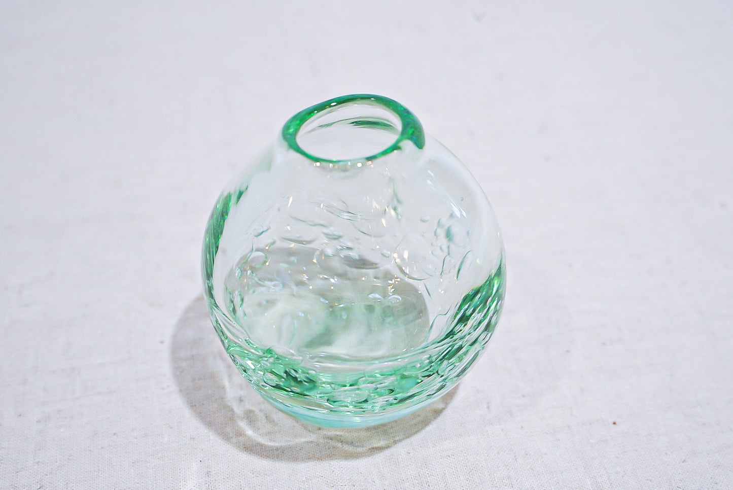 ミニ一輪挿し 琵琶湖彩 glass imeca 神永朱美