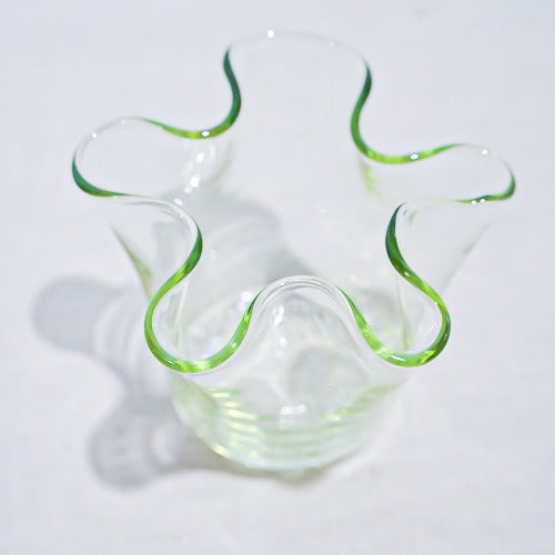 花瓶 琵琶湖彩 glass imeca 神永朱美