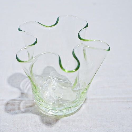 花瓶 琵琶湖彩 glass imeca 神永朱美