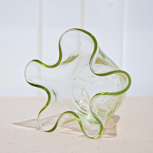 花瓶 琵琶湖彩 glass imeca 神永朱美