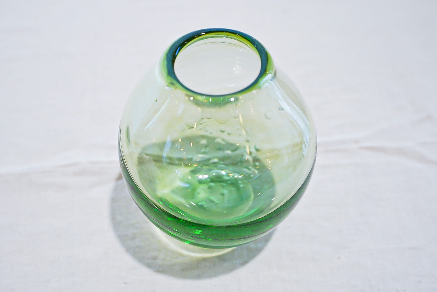 花瓶 琵琶湖彩 glass imeca
