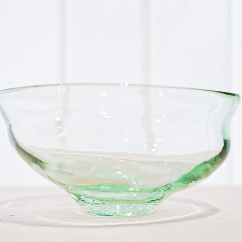 うつわ 琵琶湖彩還元ブルー glass imeca