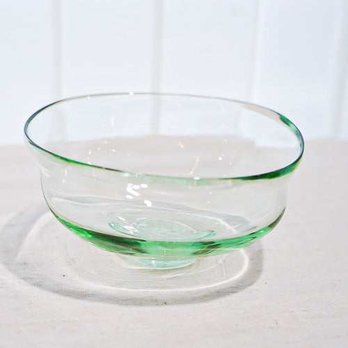 うつわ 琵琶湖彩還元ブルー glass imeca