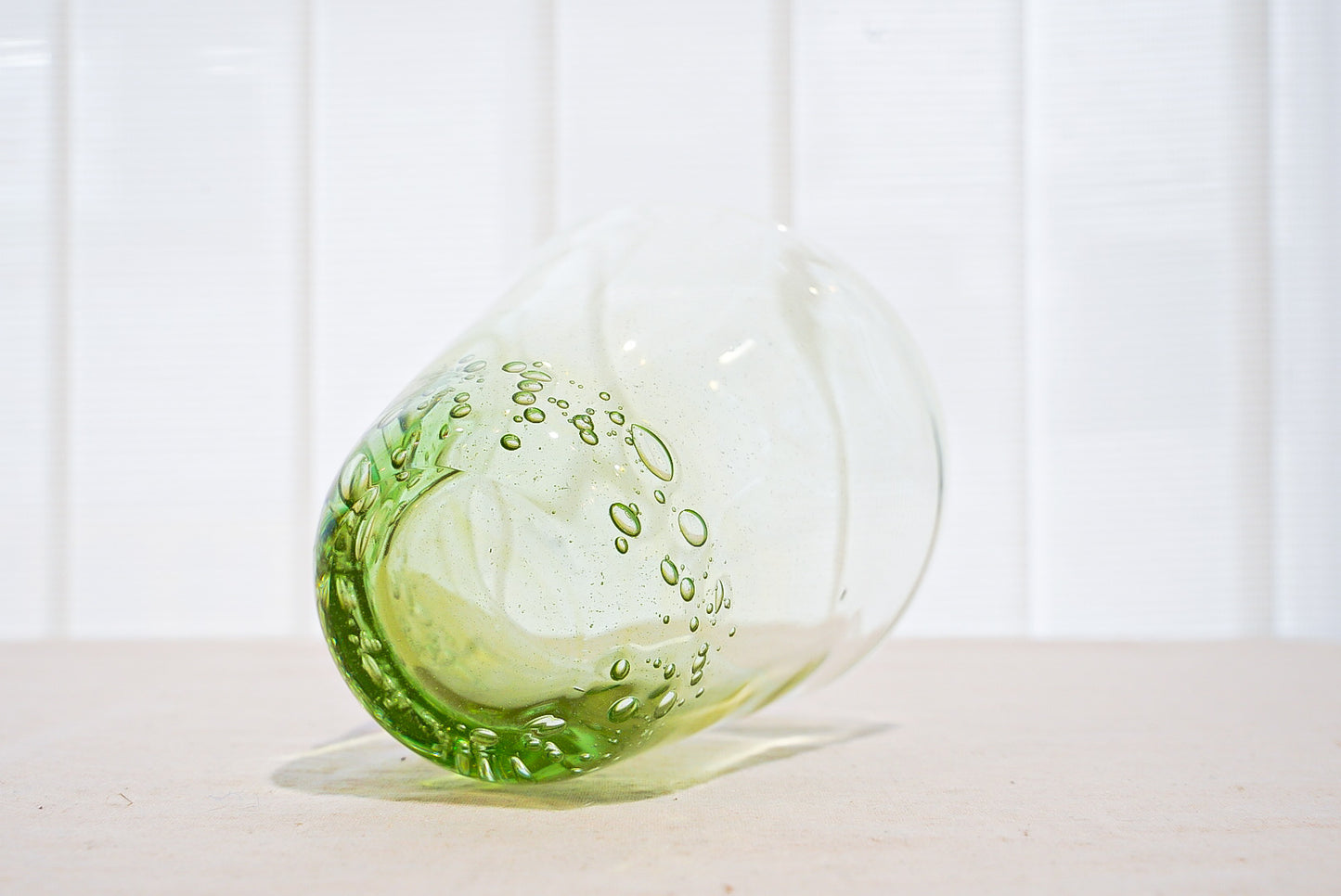ペーパーロックグラス 琵琶湖彩還元色 glass imeca 神永朱美