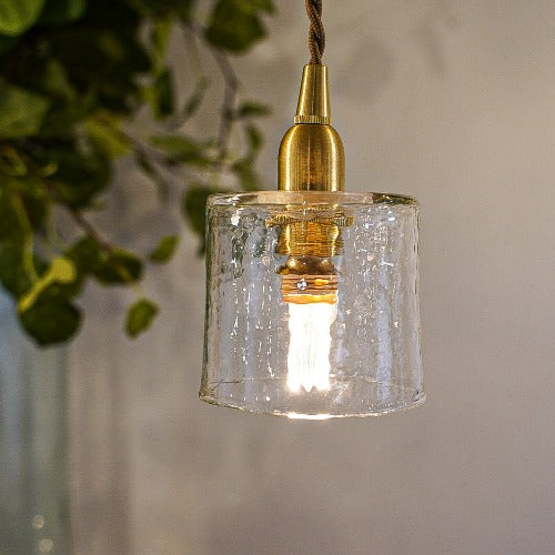 太筒(クリア) 安土草多 ガラスペンダントライト