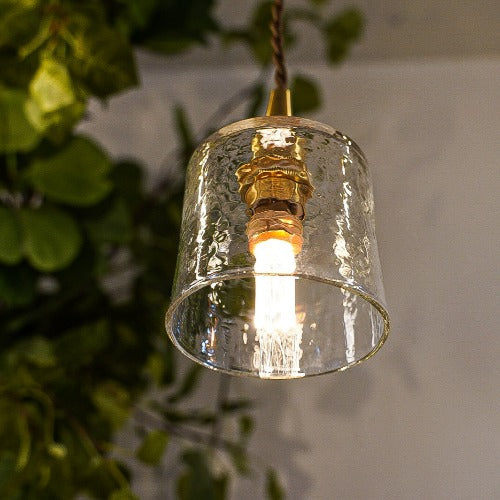 太筒(クリア) 安土草多 ガラスペンダントライト