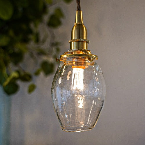 長丸(クリア) 安土草多 ガラスペンダントライト