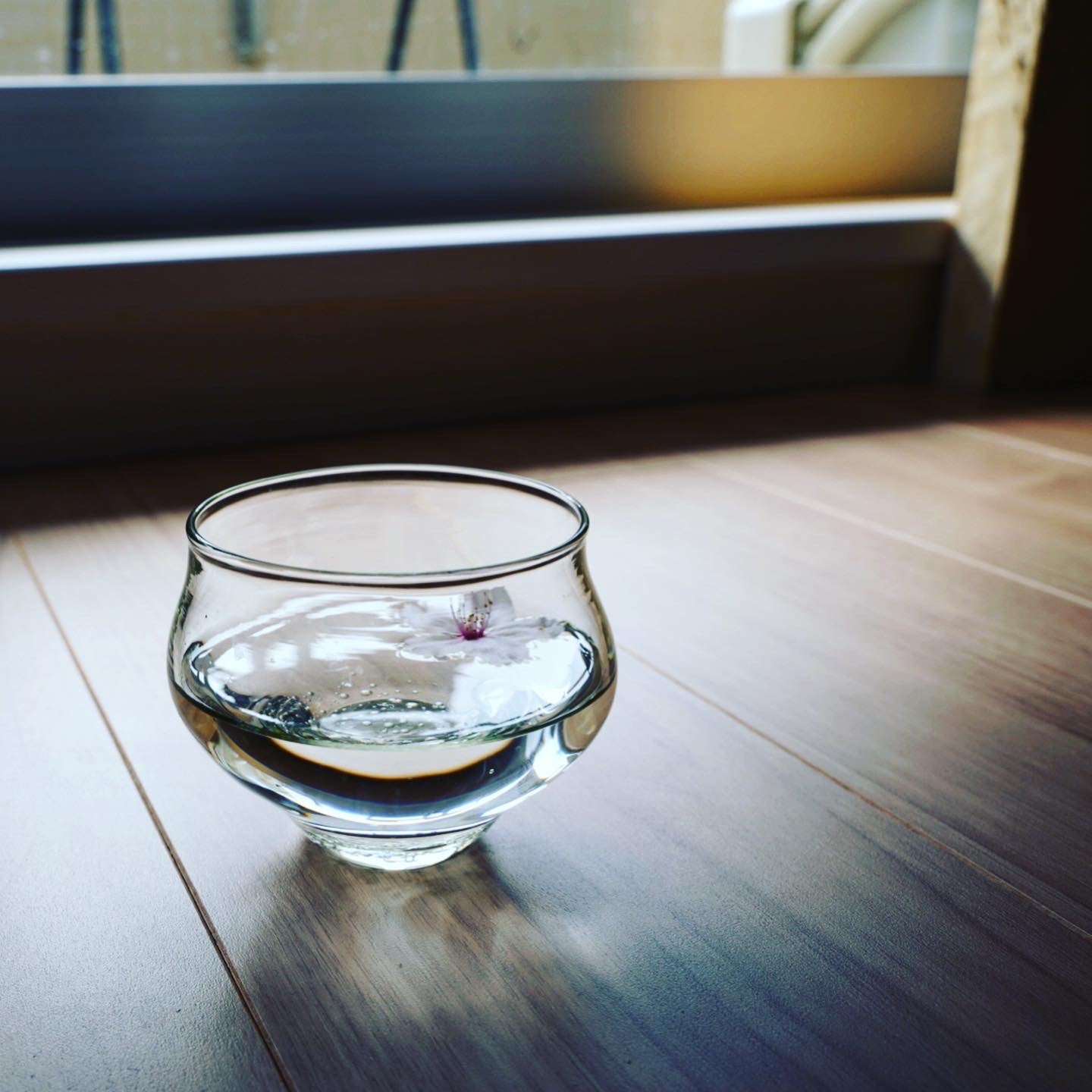 冷茶グラス 琵琶湖彩 glass imeca 神永朱美