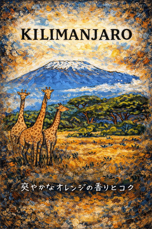 タンザニア キリマンジャロ　鮮やかなオレンジの香り