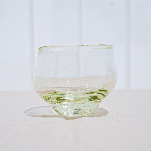 冷酒グラス　琵琶湖彩　glass imeca　神永朱美