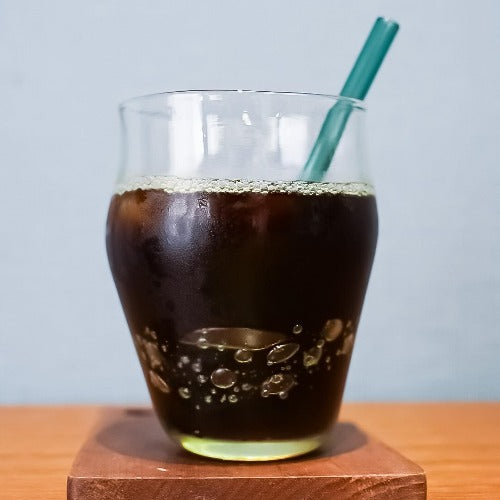 アイスコーヒーグラス　琵琶湖彩　glass imeca